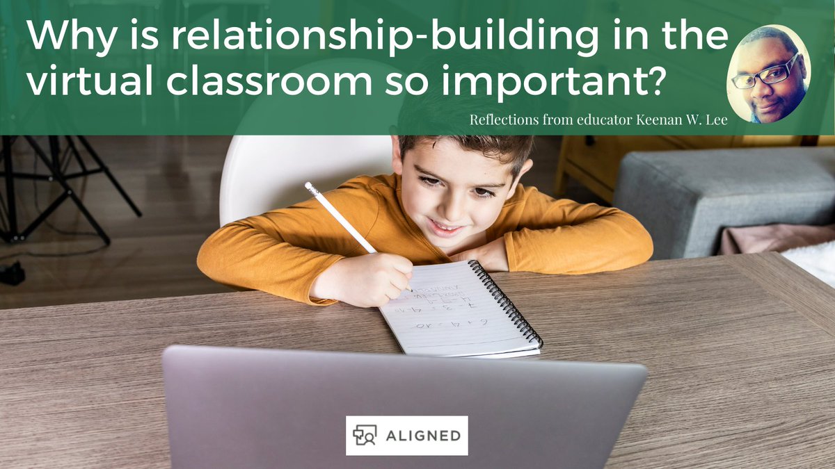 learnwithSAP's tweet photo. Don't miss @LearningwithKL's three tips (and more!) for building strong relationships in the virtual classroom: https://t.co/4nuV88dqJD #teachervoice #remotelearning https://t.co/iztEDzmcW8