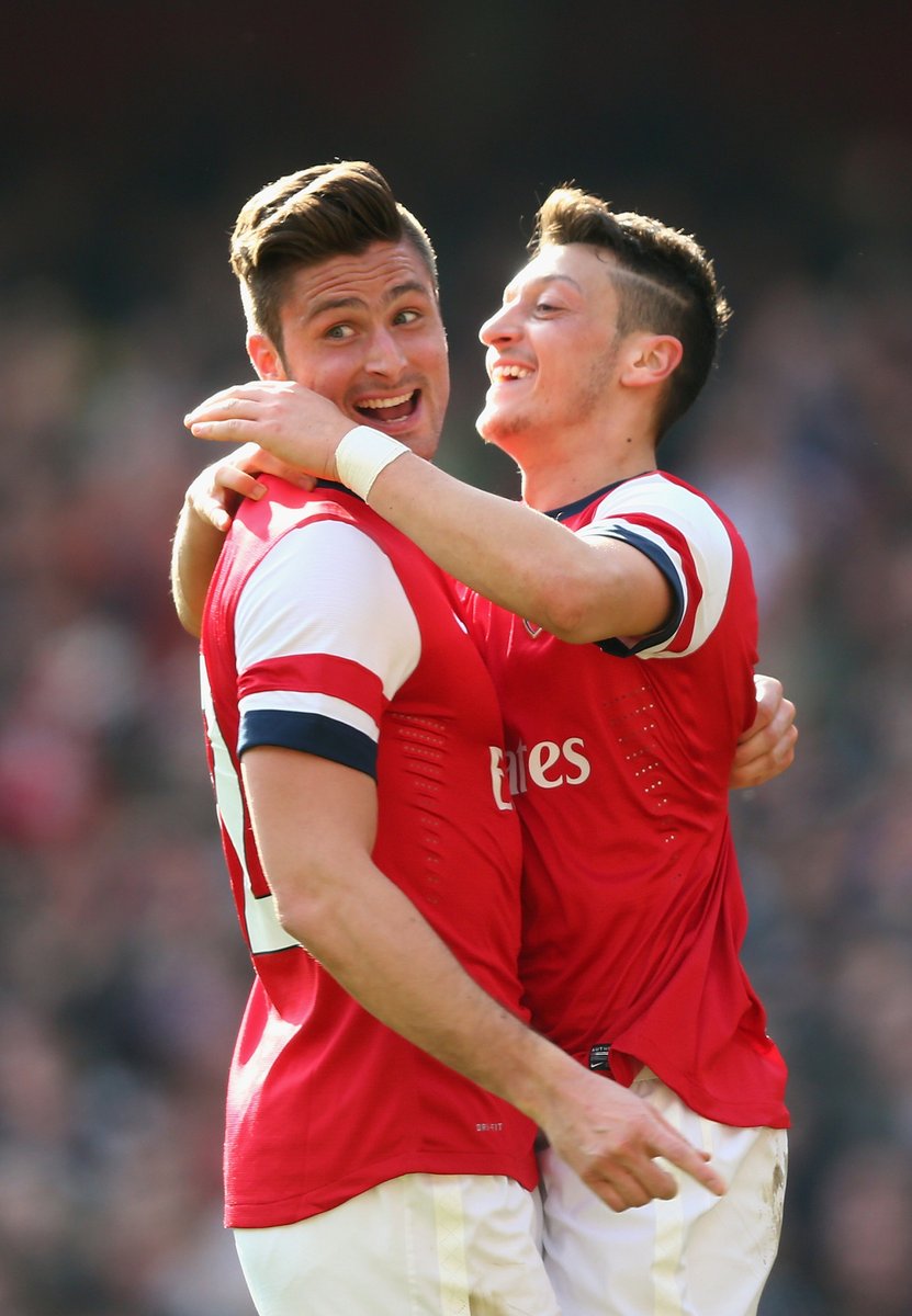 Ozil helped the Gunners break their nine-year trophy drought by lifting the FA Cup in his first season at the club 