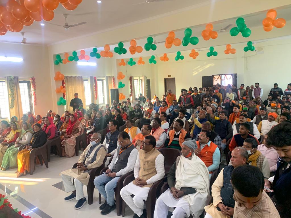 sunilbansalbjp's tweet image. आज बाँदा जिले के नवनिर्मित जिला कार्यालय  का लोकार्पण किया एवं कार्यकर्ताओं को संबोधित किया।