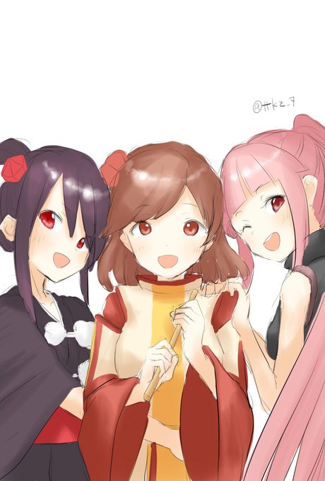 自分なりに頑張ったとは思う・・・あばてん・・・

#式姫お絵かき60分一本勝負 