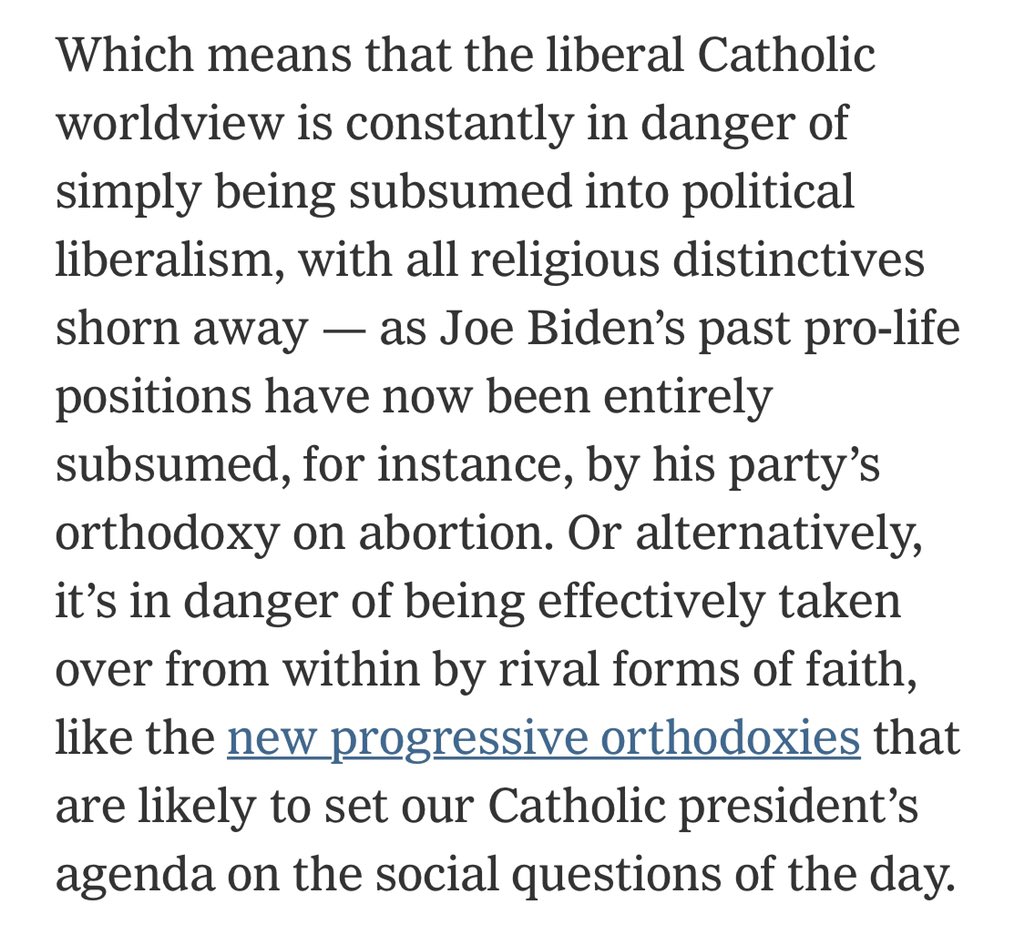 This view dates back to the early 20th century, and always fascinates me.If conservative religious traditions achieve political success, a narrative suggests their faith has *triumphed.*If liberal traditions do the same, a narrative suggests they’ve *capitulated to culture.*