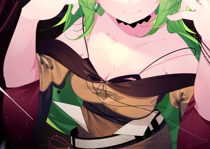 魔女リバ表紙ボツ絵 