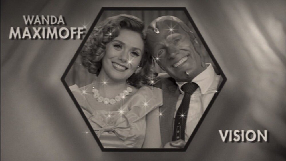  #WandaVision   Episode 3 is a love letter to the Brady Bunch and 70s television....notice that opening though. We’ve seen Hexagons pop up in every episode and I don’t think it’s coincidental. Does it have to do with her “Hex” powers or is it a reference to bee-hives and AIM