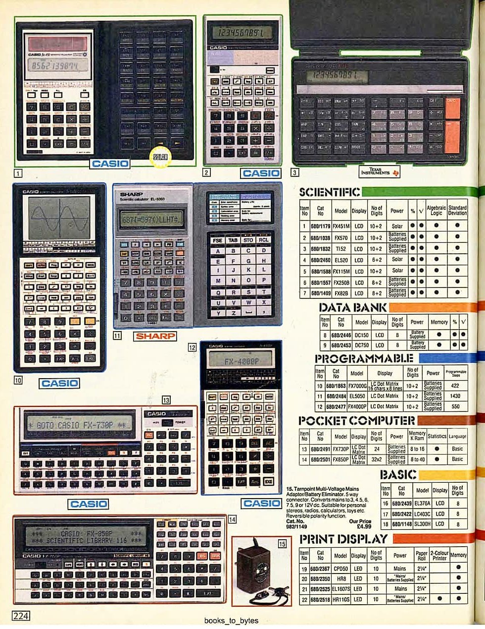 Argos casio clearance calculator