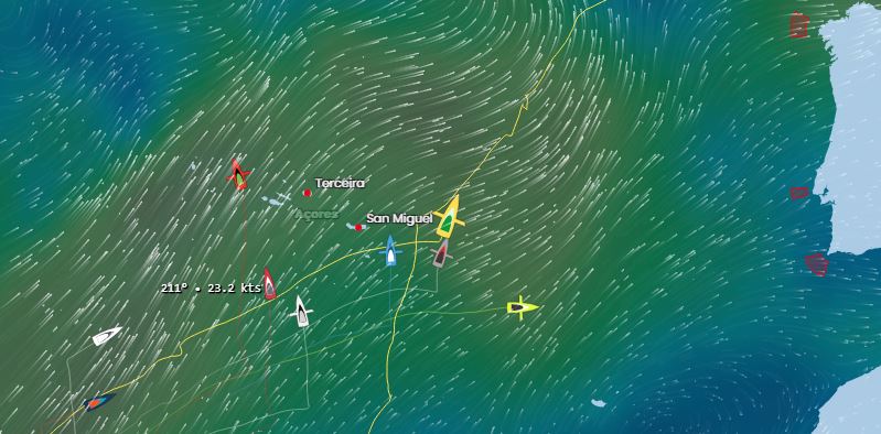 antaresufo27's tweet photo. Around the world none stop solo yacht race intensifies as the fleet split in heavy weather conditions at the Azores #sailing #VendeeGlobe2020 #ve2020 #IMOCA #Nautical #race #voyage #navigation ⛵️⛵️⛵️ https://t.co/goeIE10ufP