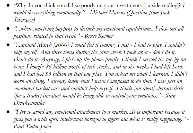 Druckenmiller: “around March 2000 I could feel it coming. I just- I had to play. I couldn’t help myself. I pick up the phone finally. I think I missed the top by an hour. I bought $6 billion worth of tech stocks, and in six weeks I had left Soros and I had lost $3 billion.”