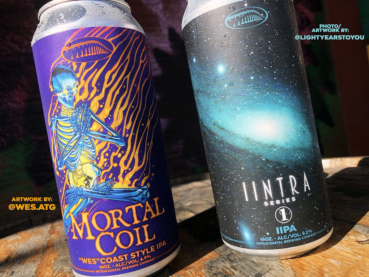 Local Art Meets Local Craft Beer. #supportlocal #drinklocal 
#drinkcoastal