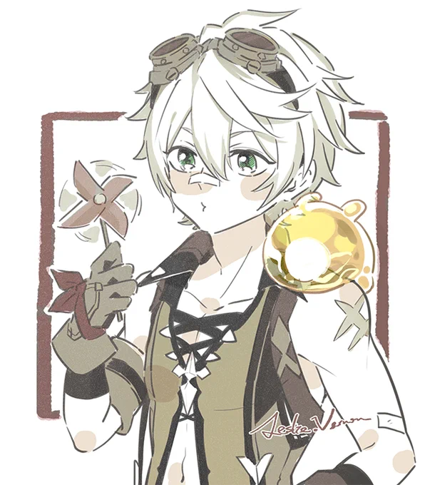 リプ来た原神キャラの顔だけ描くのやつ。
リクエストありがとうございました! 