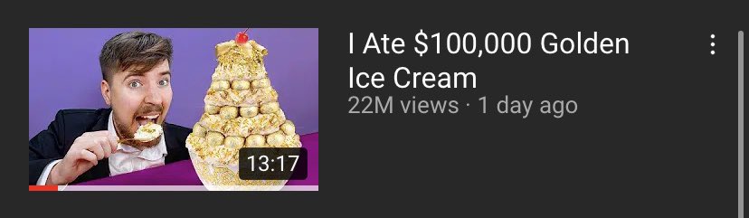 It blows my mind that the videos get this many views in a day lol