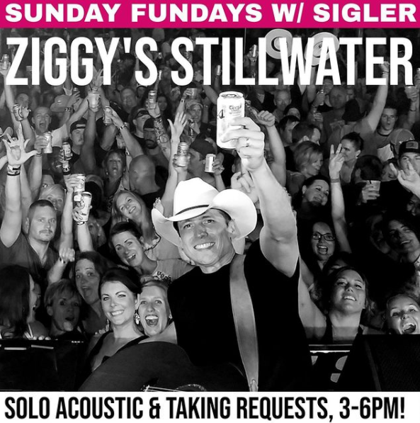 TimSigler's tweet photo. Sunday Fundays in downtown Stillwater are back!!๐๐๐๐๐๐
See y'all later on today @ Ziggy's MN from 3-6PM!๐ค โ
#yeehaw #sundayfunday #timsigler #soloacoustic #ziggysMN #StillwaterMN #livemusic #reopenMN https://t.co/MMvgIga6UM