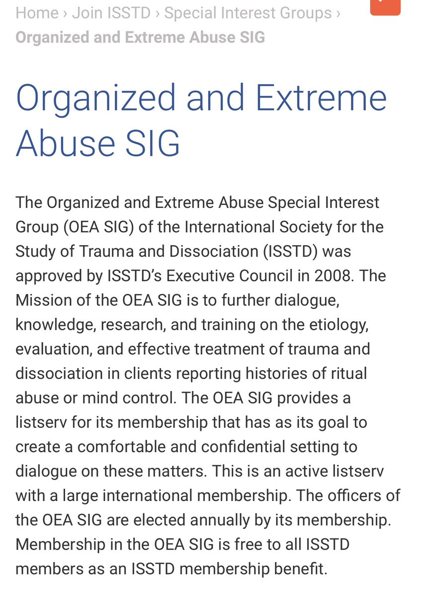  The man pictured with Jennifer Freyd is Warwick Middleton. An Australian professor who is currently head of the ISSTDs RAMCOA sig or RITUAL ABUSE, MIND CONTROL & ORGANIZED ABUSE (secularized euphemism for Satanic Ritual Abuse along with sadistic, >>>