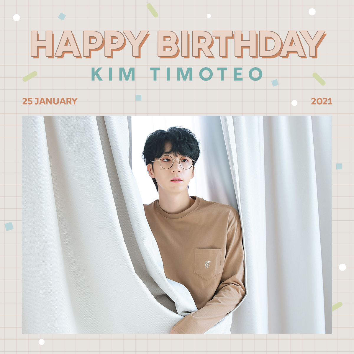 [🎉]
⠀
🎂 HAPPY TIMOTEO DAY 🎂
⠀
티모테오의 생일을 축하합니다 💕
⠀
#핫샷 #HOTSHOT
#김티모테오 #KIMTIMOTEO
#HAPPYBIRTHDAY_TIMOTEO