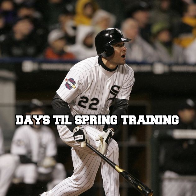 Matt_Windle's tweet photo. 22 days remaining until pitchers and catchers report ⚾🌵🍈

Also #BauerSouthSide https://t.co/VtQDo1JyMk
