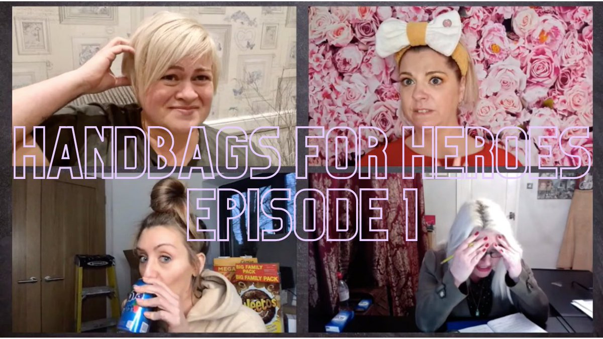 PromoteComedy's tweet photo. Thank You Ep1🤣
HANDBAGS FOR HEROES... When clapping just isn’t enough
Over 100K Views👉 https://t.co/j6OnDFYTAS

Written and created by @DamonRochefort
Starring @PhannieTweets @dee25maxwell @norcliffe_ellie and @Cath_Tyldesley

A JokePit / Nomad Media Productions collaboration. https://t.co/TG9EftfkiV