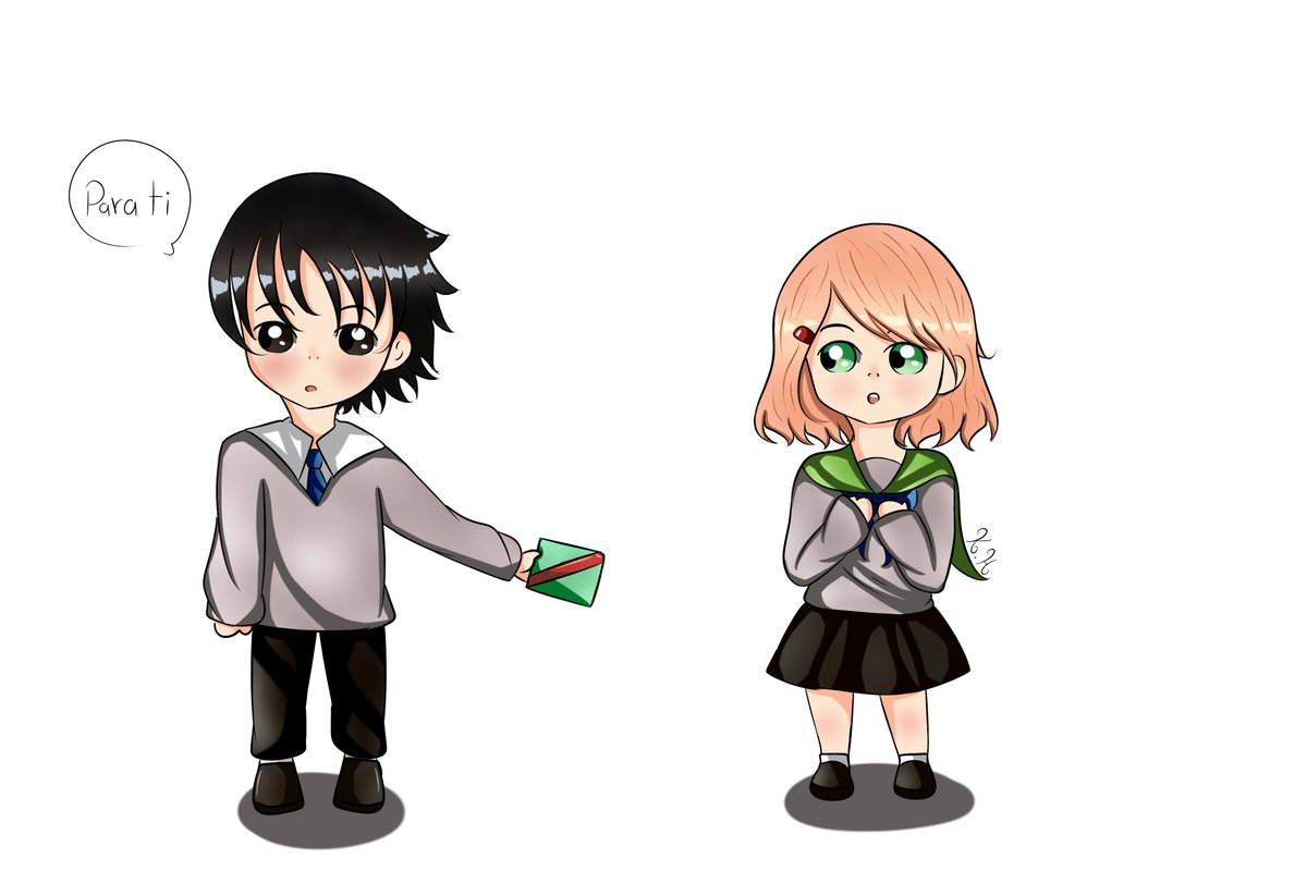 KotokoHaruno's tweet photo. Día 26 algo dulce.
quise intercambiar los roles ya que siempre es sakura la de los regalos, al menos en mis dibujos.
#ssm20 #ssm20d26 #SasuSaku #chibi #sakuraharuno #sasukeuchiha https://t.co/5XL4c739yc