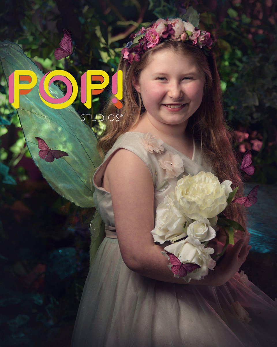 Lillia's beautiful smile brighten up the dullest of days! No fairy dust required for that magic! ✨🧚‍♀️

#Fairy #Unicorn #Woodland #ChildPortrait #Imagination #StudioLife #PopStudios #love #portraits #photography #Magic