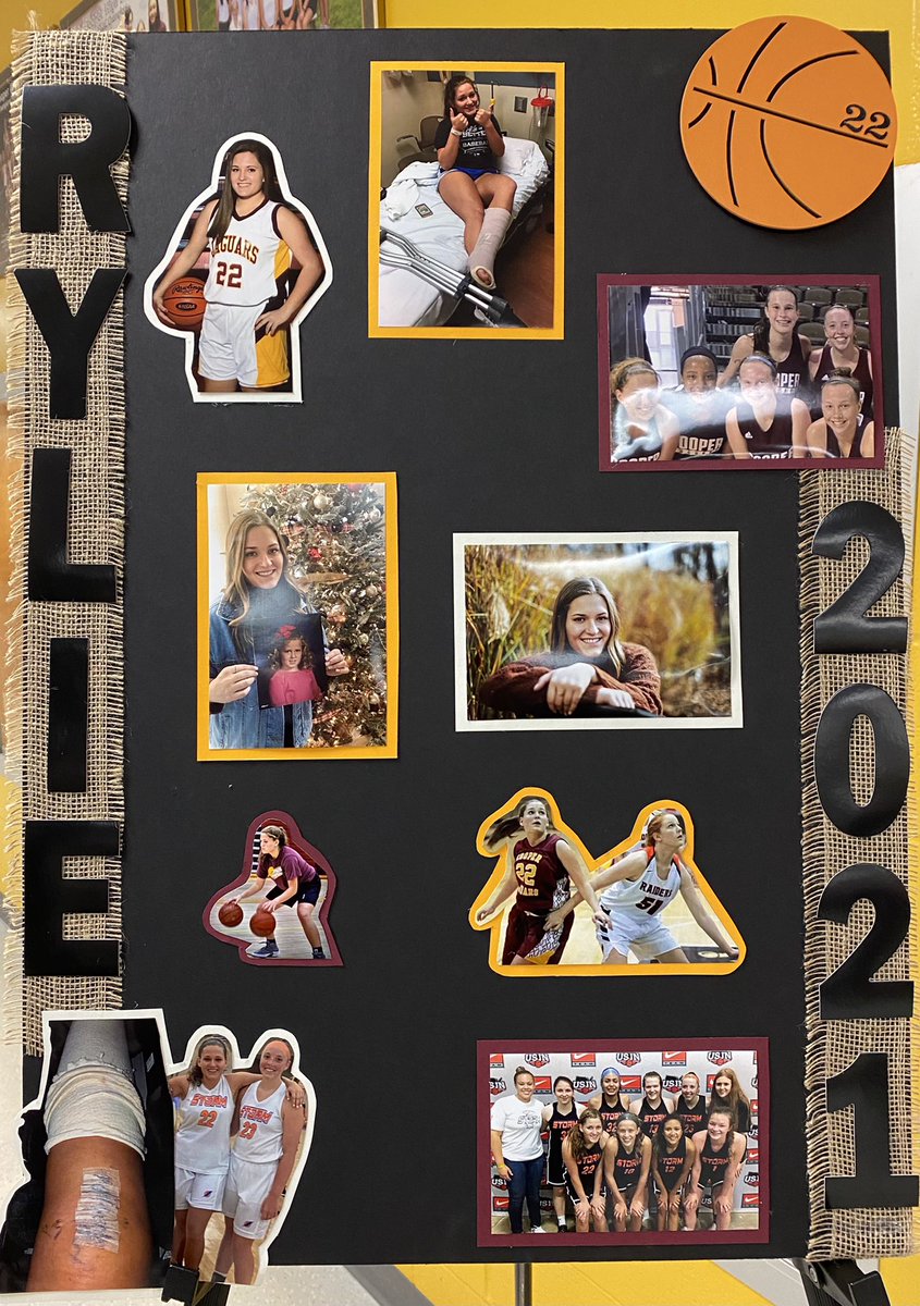 RCHS_Jaguars's tweet photo. This weekend we celebrated our women’s basketball seniors:  Rylie Berryman and Morgan Braun.  We recognized their dedication, commitment and leadership to the team and our school.  Go Lady Jags! https://t.co/fDeYHpnxcu