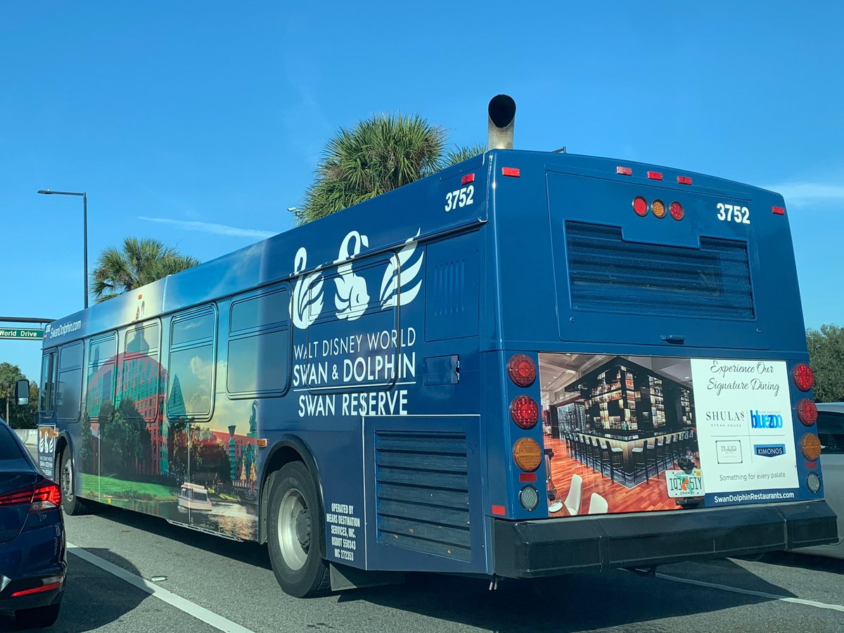 WDW News Today on Twitter "Swan and Dolphin buses have an updated wrap