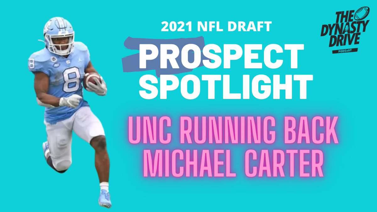 UNC RB Michael CarterCarter’s teammate Javonte Williams increased his stock a huge amount this season, and it’s led Carter to flying a little under the radar. Have a couple thoughts after watching a handful of games on him. A thread...