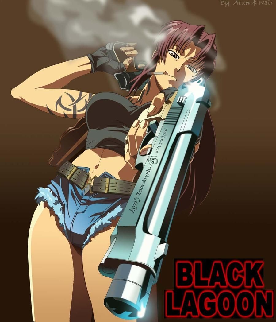 10: GunslingersSpike spiegel( cowboy bebop) vs Revvy (black lagoon)
