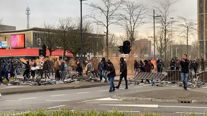 Het gaat hier in Eindhoven helemaal mis... Verbijstering, schaamte en onbegrip. #eindhoven #demonstratie