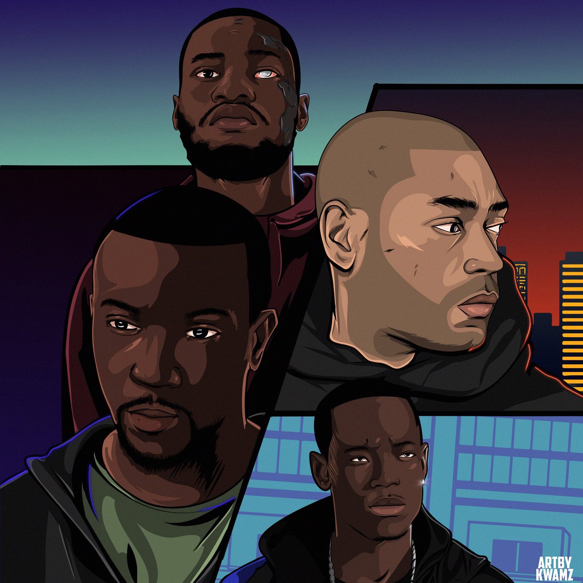 ArtByKwamz's tweet image. People telling me I should create comics, I’m really considering it😭