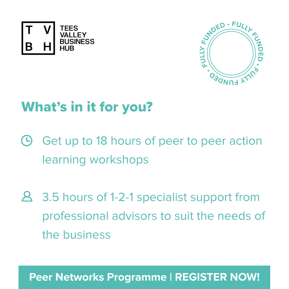 TVBusinessHub's tweet photo. Don't miss out - register today! Fully funded business support available to businesses in the Tees Valley
https://t.co/V2Wo1zgl2w https://t.co/yhdJqtYDm4