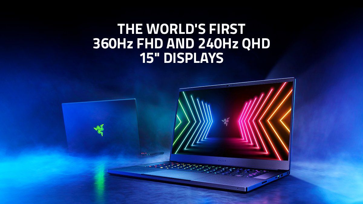 RazerMENA's tweet photo. توفر أجهزة الكمبيوتر المحمولة الجديدة Razer Blade 15 معدل تحديث 360 هرتز FHD أو 240 هرتز QHD.
  سواء كنت تلعب أو تنشئ محتوى ، تتيح لك خيارات العرض معالجة أي مهمة بوضوح مرئي رائع.
https://t.co/ofKBamqVpH https://t.co/PzfqvIfh6N