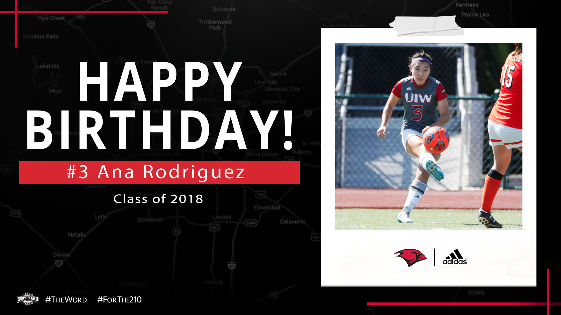 Happy Birthday to alum Ana Rodriguez!  