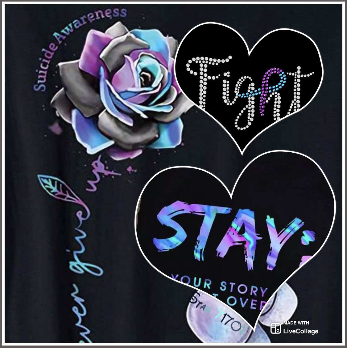 Star71701's tweet image. “I would rather have you messy and alive then not there.”   💙💜💙 #fight #sudicalawareness #liveanotherday #imhereforyou