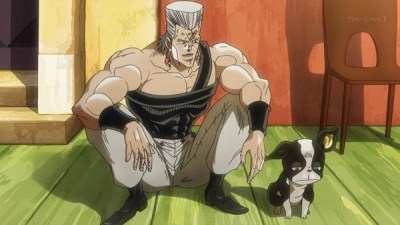 ろかる Jojoアニメでポルナレフとイギーが好きだのだけれど イギー 死にかけたときに思い出したのがポルナレフと遊んでいる場面で ポルナレフ死にかけの走馬灯は皆の顔あやふやでジョジョに至っては顔忘れてるしイギーはチャリオッツで串刺しなの気に