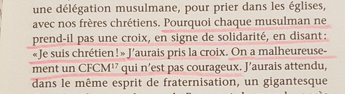 Et puis pourquoi un imam ne nous demanderait pas de prendre un crucifix? On n'est plus à ça près remarque: l'alcool, le porc, t'façon c'est pas grave, allez hop je change de prénom comme Hossam Messiha? Mais whaaaaaat il est imam lui?! 