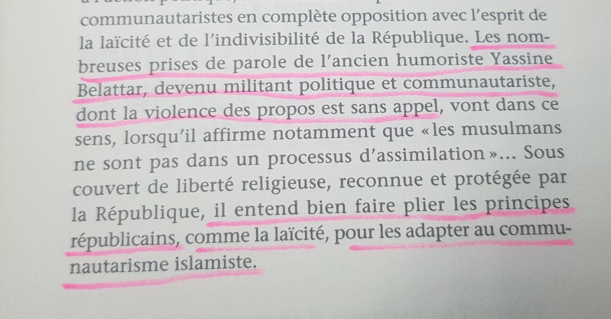 Pour illustrer son  #JeSuisCharlie, il termine par un chapitre "florilège d'attaques" fustigeant les humoristes qui l'ont caricaturé, moqué! Yassine Belattar (cité aussi ailleurs),  @Abdelenvrai  @KevinRazy  @MEAtrassii mais aussi des critiques sur  @PascalBoniface  @TariqRamadan etc.