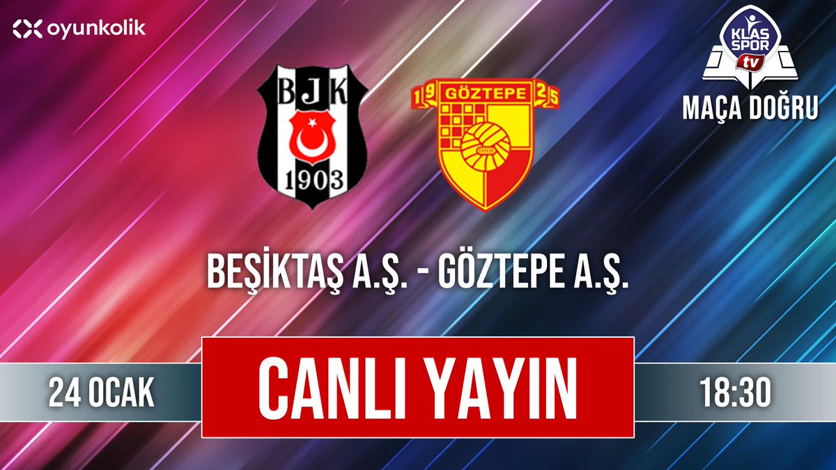 BJKHBR's tweet photo. Beşiktaş - Göztepe Canlı Yayın ᴴᴰ
https://t.co/OzjDcb1OWb https://t.co/9dL8YrrpyW