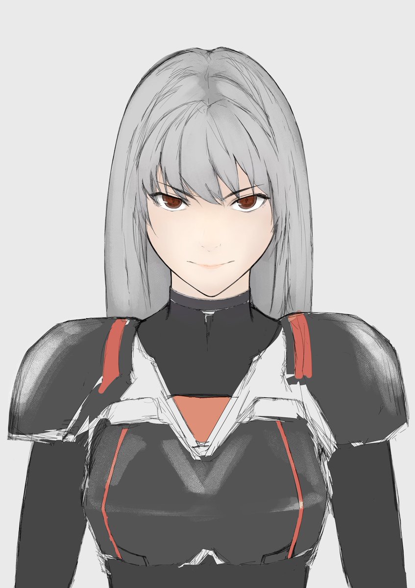 スーツをうまく描くために 悪戦苦闘しています イラスト オリジナルキ 浸流野テルキのイラスト