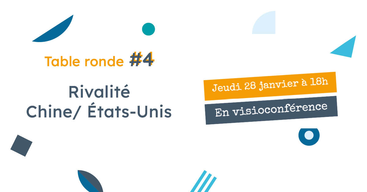 Grenoble_EM's tweet photo. [#FDGG]
4️⃣e atelier du @FestivalGeopo : Rivalité #Chine / #ÉtatsUnis : le retour d’un monde bipolaire ?
📅 Jeudi 28 janvier à 18h
👩👩 Avec @mayakandel_ , Historienne à la @Sorbonne_Nvelle &amp; Juliette Genevaz, chercheur à l'@IRSEM1
➡️ Inscriptions :
https://t.co/n8TI7uQ2lh https://t.co/um2sqxGDbD