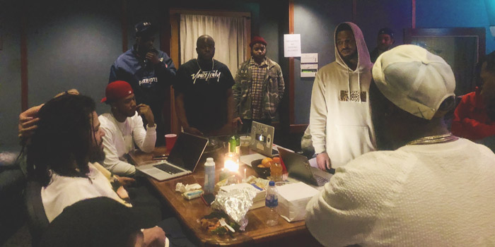 The crazy thing about this project was that in the span of 10 days of recording, they had invited over 100 artists to join the process. This was literally the ultimate collaboration project! Although they only used around 30 artists and 20 producers.