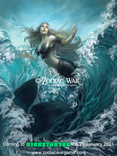 zodiacwar's tweet photo. #Pisces is ready for the Zodiac War...are you? Zodiac War is an #astrology and #tarot themed #boardgame arriving on #Kickstarter on 26 Jan. Please follow. See my bio for details. #familyfuntime #zodiacsigns #zodiac #boardgames #Tarotcards #cardgame   https://t.co/BFkoj5YwGU https://t.co/u4Vcttx803