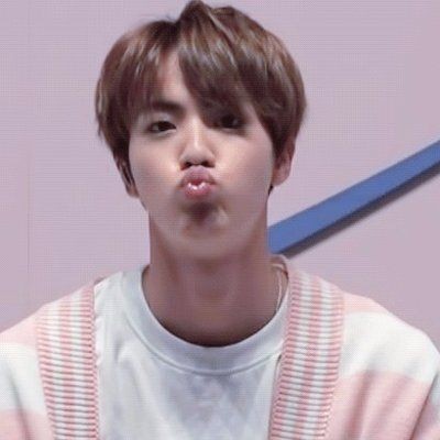Pouty Jin with a suit... 