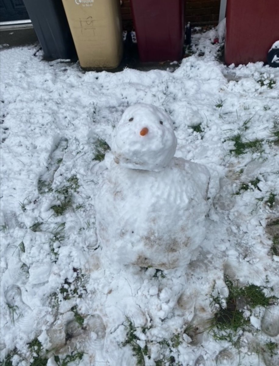 fee_fee_fee's tweet photo. @LeverParkSchool @bolton_pru @KatyCol84129639 Amazing extra PE done by Shae this weekend, building a snowman with his family.. Well done!! #proud https://t.co/fjxuLWf8Qa