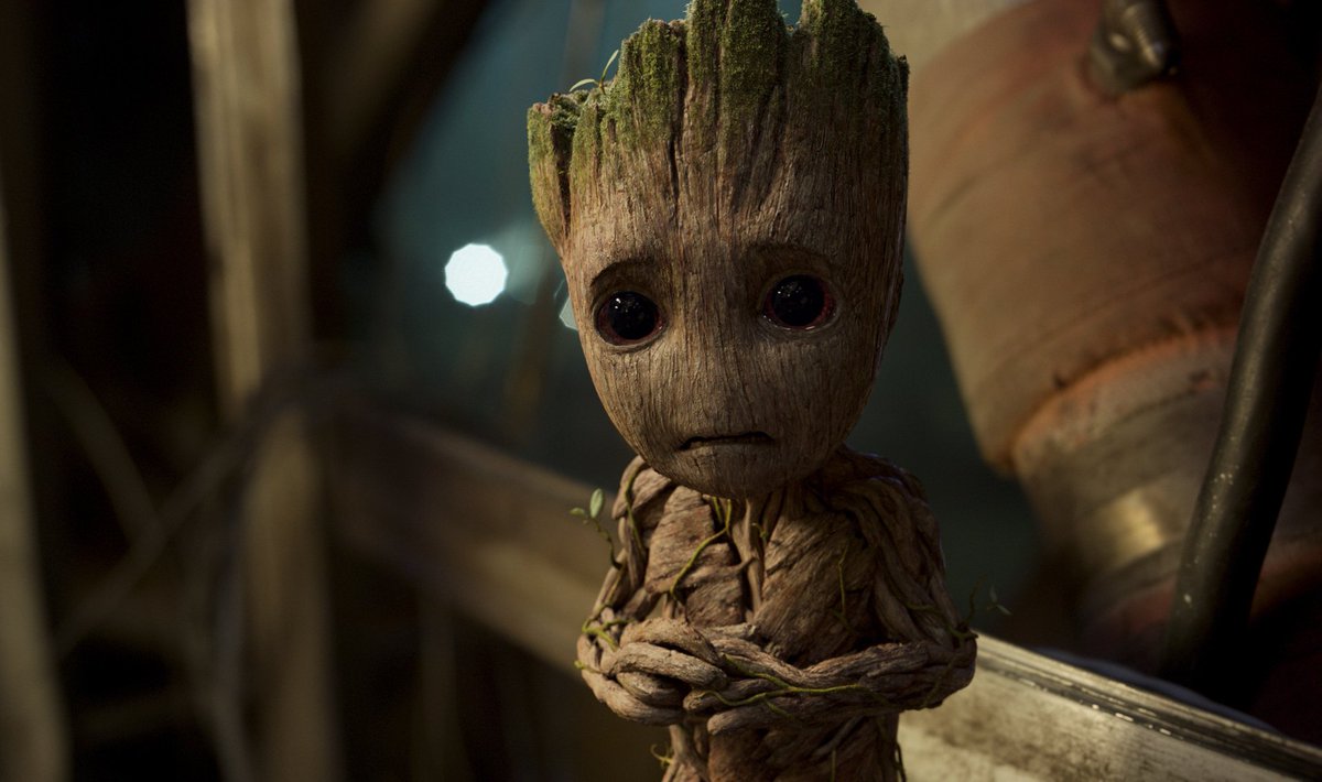 clarkentdc's tweet photo. baby groot é a melhor coisa de  guardiões da galáxia https://t.co/QaV3ouS1sy