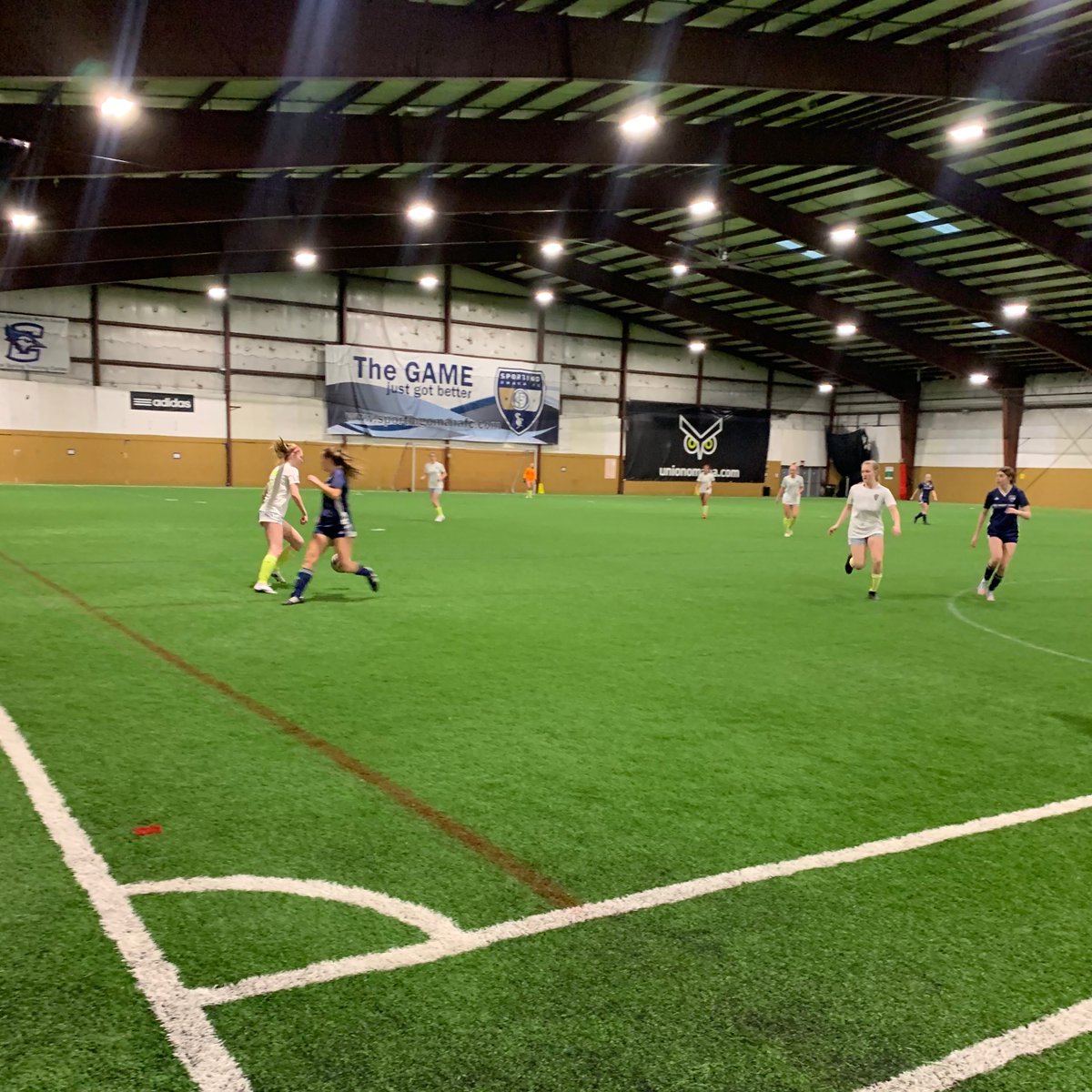 SOFC Women’s College Search day 2️⃣ off to a strong start. 🙌 High intensity, great games. @veocamera  are brilliant. #quailtysoccer #collegesearch