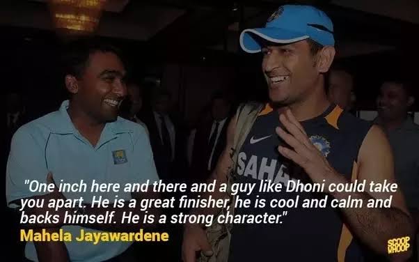 WHAT LEGENDS & PLAYERS SAID ON MS DHONI :- THREAD 