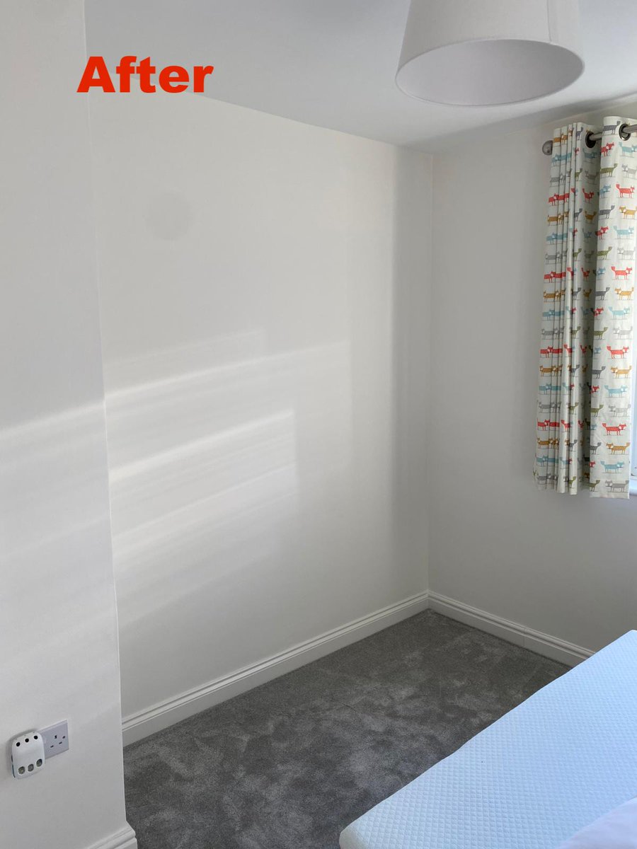 FCDcontractors's tweet photo. Sometimes you need to free up some space... 
Our recent painting &amp; decorating project in Farnham
We have removed the old wardrobe and redecorated the whole room. 
You can clearly see the results - bright colours always visually create more space.😊 https://t.co/1g5HHe12BJ