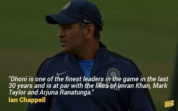 WHAT LEGENDS & PLAYERS SAID ON MS DHONI :- THREAD 