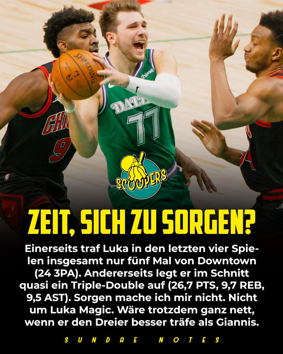 scoopersblog's tweet image. 🍦SUNDAE NOTES ✍️
Diese Woche mit einem effizienten Joel Hans, einem 6th-Man-of-the-Year-Kandidaten, leidenden T-Wolves  und mehr!
📑 Alle Notes auf cutt.ly/AjNz4Hh
———
#SundaeNotes #LukaDoncic #JoelEmbiid #BlakeGriffin #Pistons #Mavericks #Sixers #NBABlog #nbadeutschland