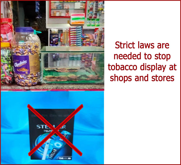 RCTCPGI's tweet photo. I see many retail shops advertising tobacco products blatantly, which indirectly exposes youth to tobacco marketing and could lead to their initiation. with #COTPAamendment, the government has taken an excellent step to ensuring that youngsters do not take up this habit. https://t.co/BLLMdGYJNV