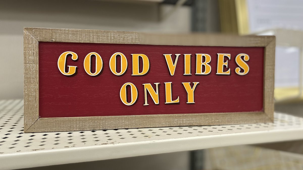One of the phrases I hope we can dump in 2021 is “Good Vibes Only” [A Thread / Rant?]