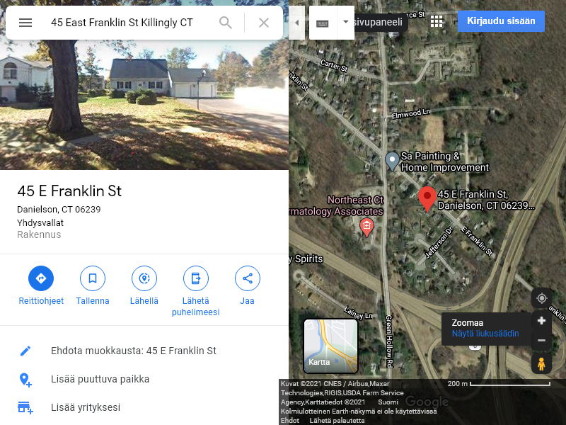 QCA_Local's tweet image. #Killingly | CT | 45 East Franklin St | CHIMNEY FIRE | Units o/s with a chimney fire in a home. Fire extinguished on arrival | #QuietCornerAlerts