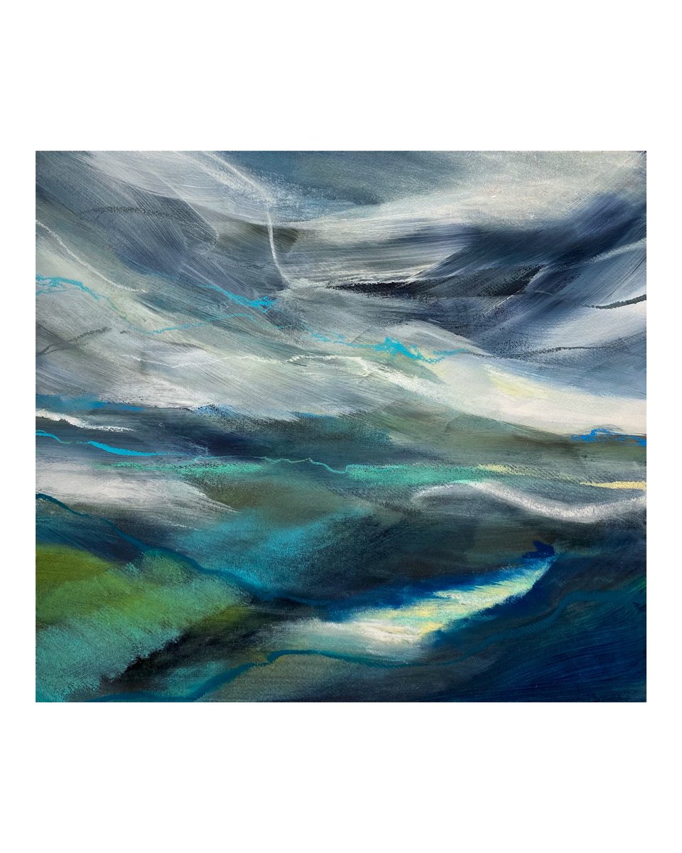 Latest Drawing/Painting reminiscent of the wild landscapes of Skye <a href="/Art_Warr_Info/">Art Warrington Info</a> #oilpastel #draw #drawing #drawingoftheday #abstractart #abstractpainting #abstractlandscape #ArtistOnTwitter #artistsontwitter #sketch #sketchbook #artontwitter